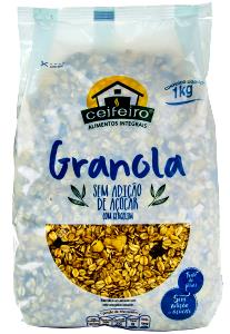 Quantas calorias em 1/2 xícara (40 g) Granola sem Adição de Açúcar?