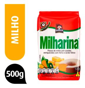 Quantas calorias em 1/2 xícara (45 g) Milharina?
