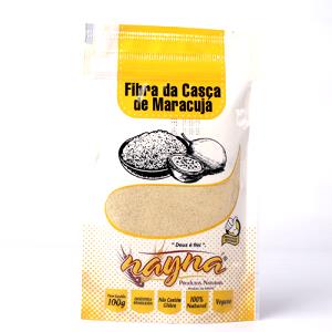 Quantas calorias em 1/2 xícara (50 g) Fibra da Casca Maracujá?