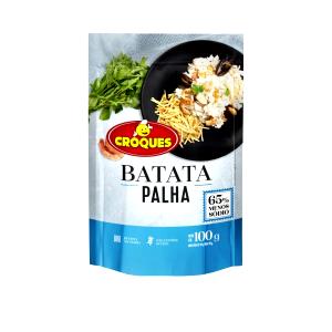 Quantas calorias em 1/2 xicara de chá (25 g) Batata Palha 65% Menos Sódio?