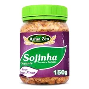 Quantas calorias em 1/2 xícara de chá (25 g) Sojinha Crocante?