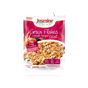 Quantas calorias em 1/2 xícara de chá (40 g) Grain Flakes Diet?