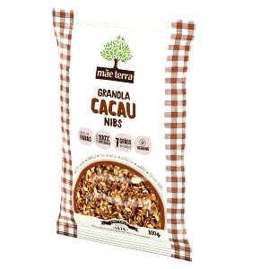 Quantas calorias em 1/2 xícara de chá (40 g) Granola Cacau Nibs?