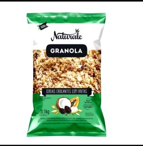 Quantas calorias em 1/2 xícara de chá (40 g) Granola Cereais Crocantes Com Frutas Light?