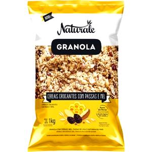 Quantas calorias em 1/2 xícara de chá (40 g) Granola com Mel Light?