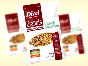 Quantas calorias em 1/2 xícara de chá (40 g) Granola Mel e Castanha do Pará?