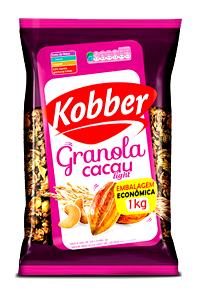 Quantas calorias em 1/2 xícara de chá (40 g) Granola Mix de Cereais Cacau?