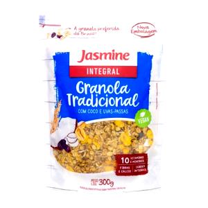 Quantas calorias em 1/2 xícara de chá (40 g) Granola Tradicional com Mel - Integral?