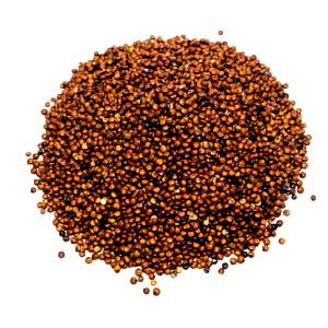 Quantas calorias em 1/2 xícara de chá (40 g) Quinoa em Grãos?