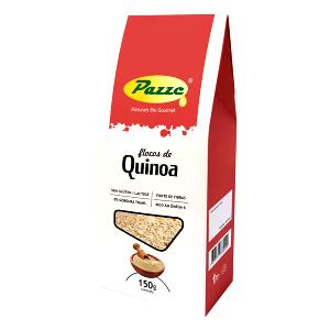 Quantas calorias em 1/2 xícara de chá (40 g) Quinoa Flocos?