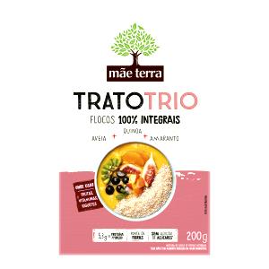 Quantas calorias em 1/2 xícara de chá (40 g) Tratotrio?