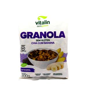 Quantas calorias em 1/2 xícara de chá (40 ml) Granola sem Glúten?