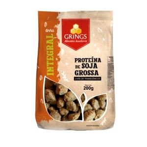 Quantas calorias em 1/2 xícara de chá (50 g) Proteína Texturizada de Soja Grossa?