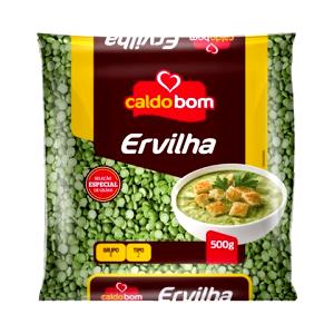 Quantas calorias em 1/2 xícara de chá (60 g) Ervilha Crua?