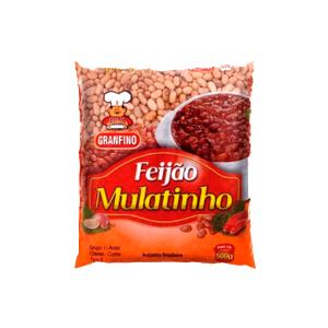 Quantas calorias em 1/2 xícara de chá (60 g) Feijão Mulatinho?