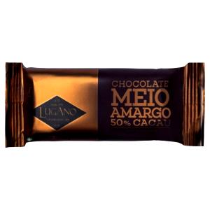 Quantas calorias em 1/20 barra (25 g) Chocolate Amargo?