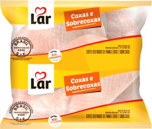 Quantas calorias em 1/3 unidade (80 g) Coxas e Sobrecoxas?