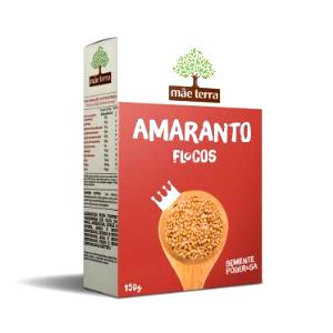 Quantas calorias em 1/3 xícara de chá (30 g) Amaranto em Flocos?