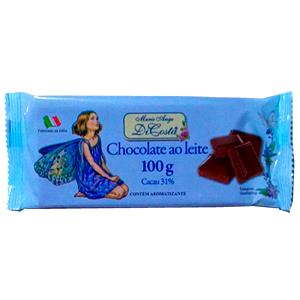 Quantas calorias em 1/4 barra (25 g) Chocolate 77% Cacau?