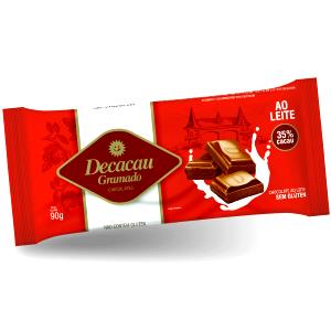 Quantas calorias em 1/4 barra (25 g) Chocolate 90%?