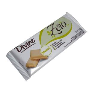 Quantas calorias em 1/4 barra (25 g) Chocolate Branco Zero?