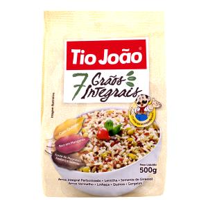 Quantas calorias em 1/4 chicara de chá (50 g) Arroz Integral 7 Cereais?