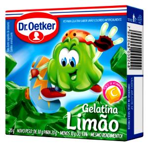 Quantas calorias em 1/4 de colher de sopa (2,4 g) Gelatina Sabor Limão?