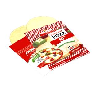 Quantas calorias em 1/4 pizza (40 g) Massa de Pizza?