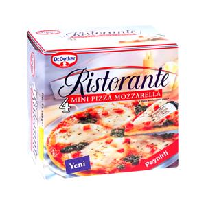 Quantas calorias em 1/4 pizza (81 g) Pizza Mozzarella?