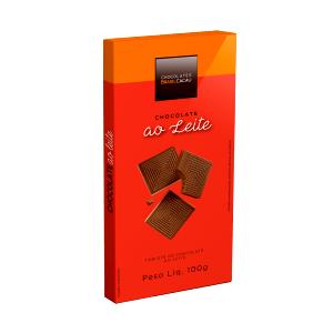 Quantas calorias em 1/4 tablete (25 g) Chocolate Ao Leite?