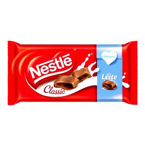Quantas calorias em 1/4 unidade (25 g) Chocolate Ao Leite?