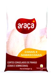 Quantas calorias em 1/4 unidade (71 g) Coxas e Sobrecoxas?