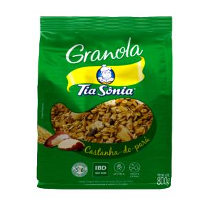Quantas calorias em 1/4 xícara (30 g) Granola Castanha do Pará?