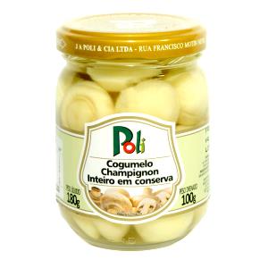 Quantas calorias em 1/4 xícara (50 g) Cogumelo Champignon em Conserva?