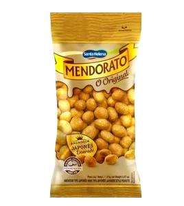 Quantas calorias em 1/4 xícara de chá (25 g) Mendorato?