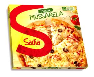 Quantas calorias em 1/6 pizza (73 g) Pizza Mussarela?