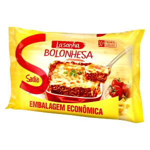 Quantas calorias em 1/6 unidade (150 g) Lasanha Bolonhesa?