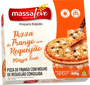 Quantas calorias em 1/8 pizza (50 g) Pizza de Frango com Requeijão?