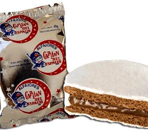 Quantas calorias em 1 alfajor (40 g) Alfajor Dulce de Leche?