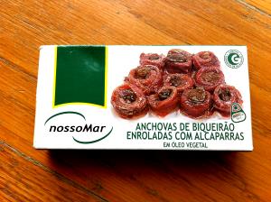 Quantas calorias em 1 Anchova Anchovas (Solidos Escorridos em Óleo, Enlatado)?