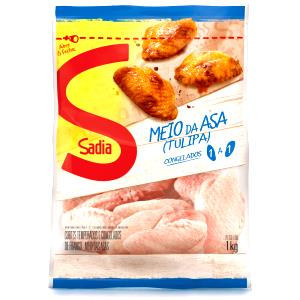 Quantas calorias em 1 Asa, Ossos Removidos (Produto De 450 G De Frango Pronto-A-Cozinhar) Pele e Carne da Asa de Frango?