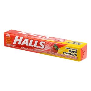 Quantas calorias em 1 bala (2,85 g) Bala Halls?