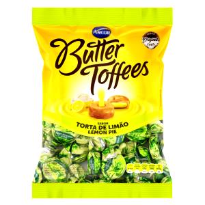 Quantas calorias em 1 bala (6,5 g) Butter Toffee Torta de Limão?