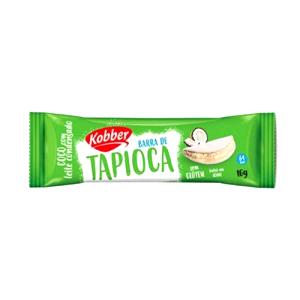 Quantas calorias em 1 barra (16 g) Barra de Tapioca Coco com Leite Condensado?