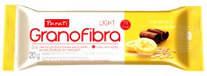 Quantas calorias em 1 barra (20 g) Banana com Chocolate Light?