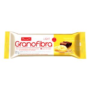 Quantas calorias em 1 barra (20 g) Barra de Banana com Cobertura Sabor Chocolate?