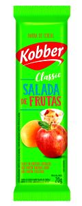 Quantas calorias em 1 barra (20 g) Barra de Cereais Frutas Tropicais?