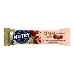 Quantas calorias em 1 barra (20 g) Barra de Cereal Chocolate Sabor Trufa?