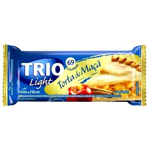 Quantas calorias em 1 barra (20 g) Barra de Cereal Torta de Maçã?