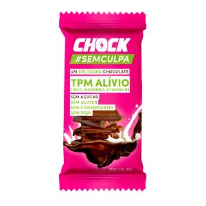 Quantas calorias em 1 barra (20 g) Chocolate TPM?